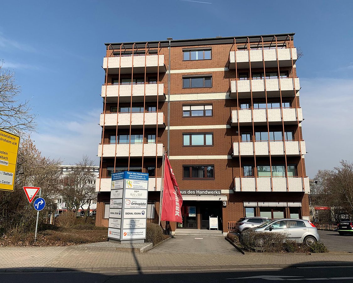 Praxis Hofheim: Außenansicht